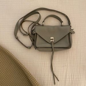 Rebecca Minkoff Gray Textured Crossbody